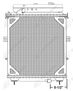 Radiator 5715 KENWORTH