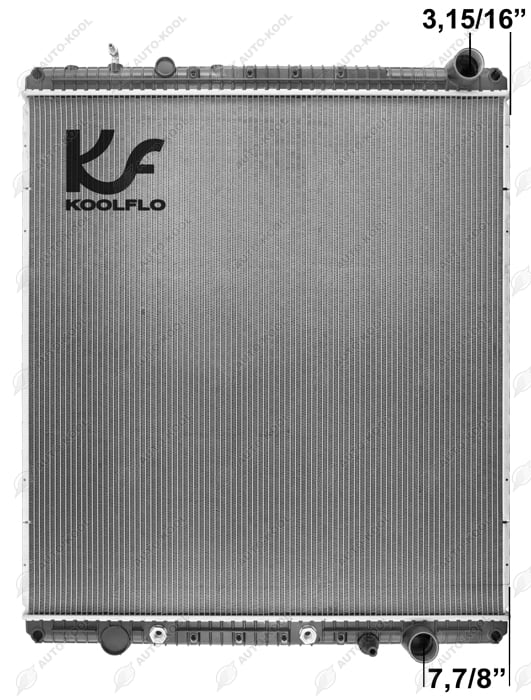 Radiator 5759A FREIGHTLINER