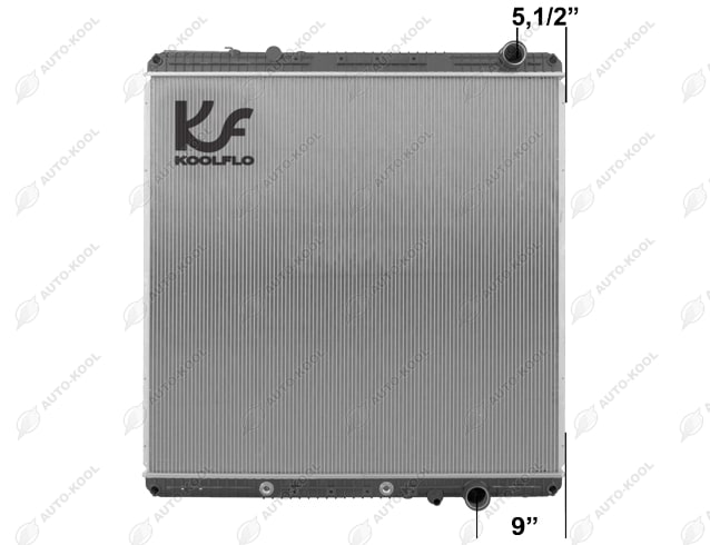 Radiator 8909A FREIGHTLINER