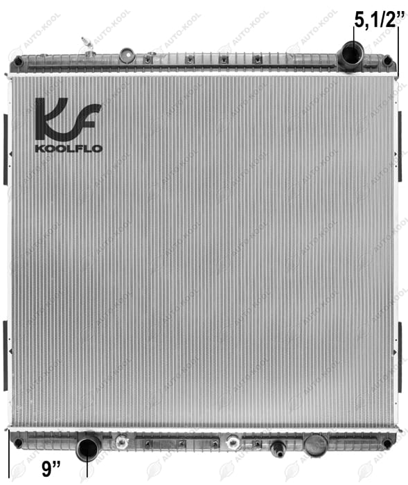 Radiator 8930A WESTERN STAR