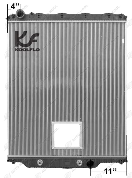 8940 Radiator Radiateur 8940A VOLVO TRUCK | Groupe Freno