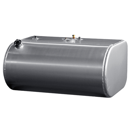 Aluminum Dshaped fuel tanks