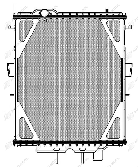 Radiator 5712 PETERBILT