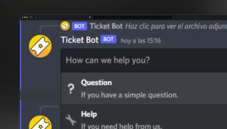 Ticket Bot preview