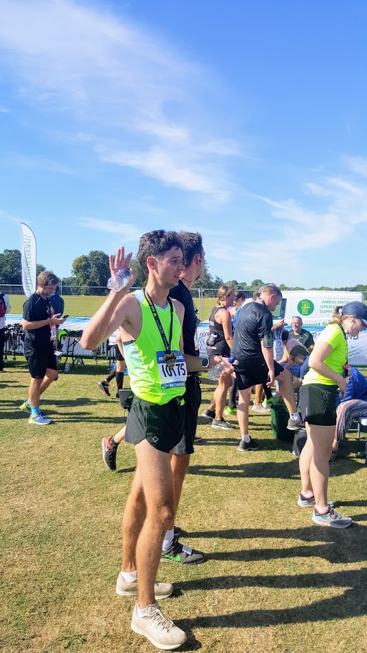 Just finished Richmond Marathon - This guy is so wasted Just finished Richmond Marathon - This guy is so wasted