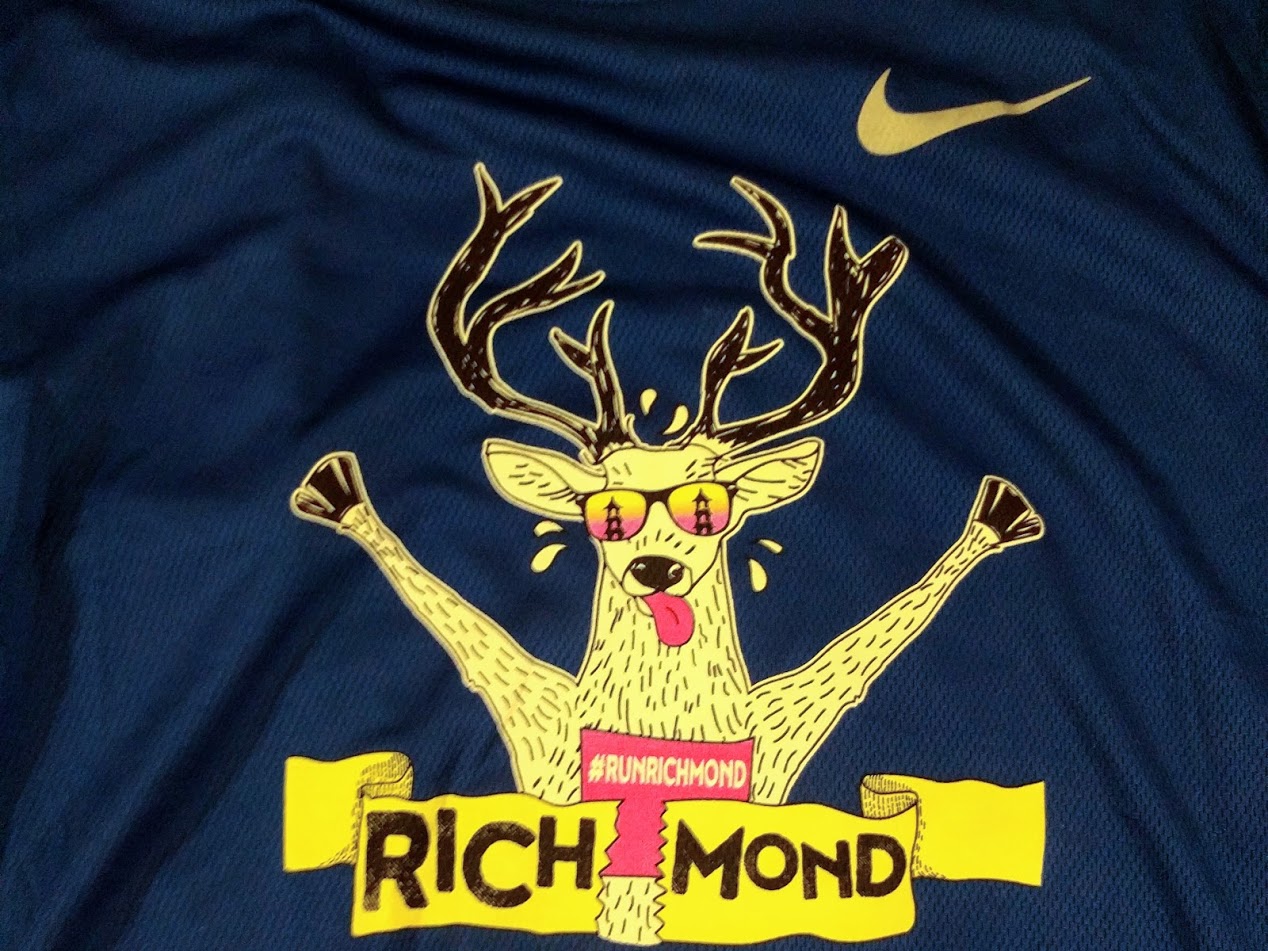 Richmond Marathon T-shirt Runfest Richmond Marathon T-shirt