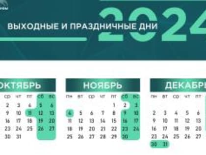 День народного единства и сокращенная рабочая неделя в ноябре
