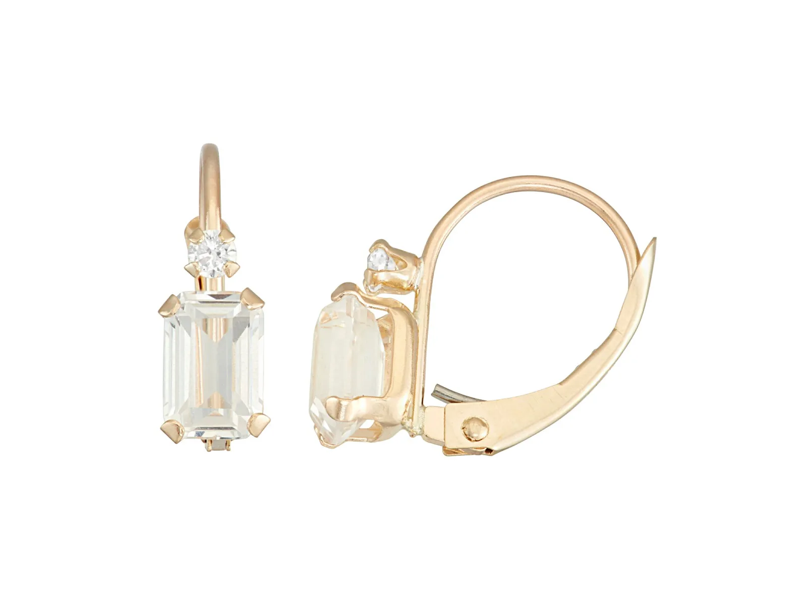 10K Gold Drop Earrings