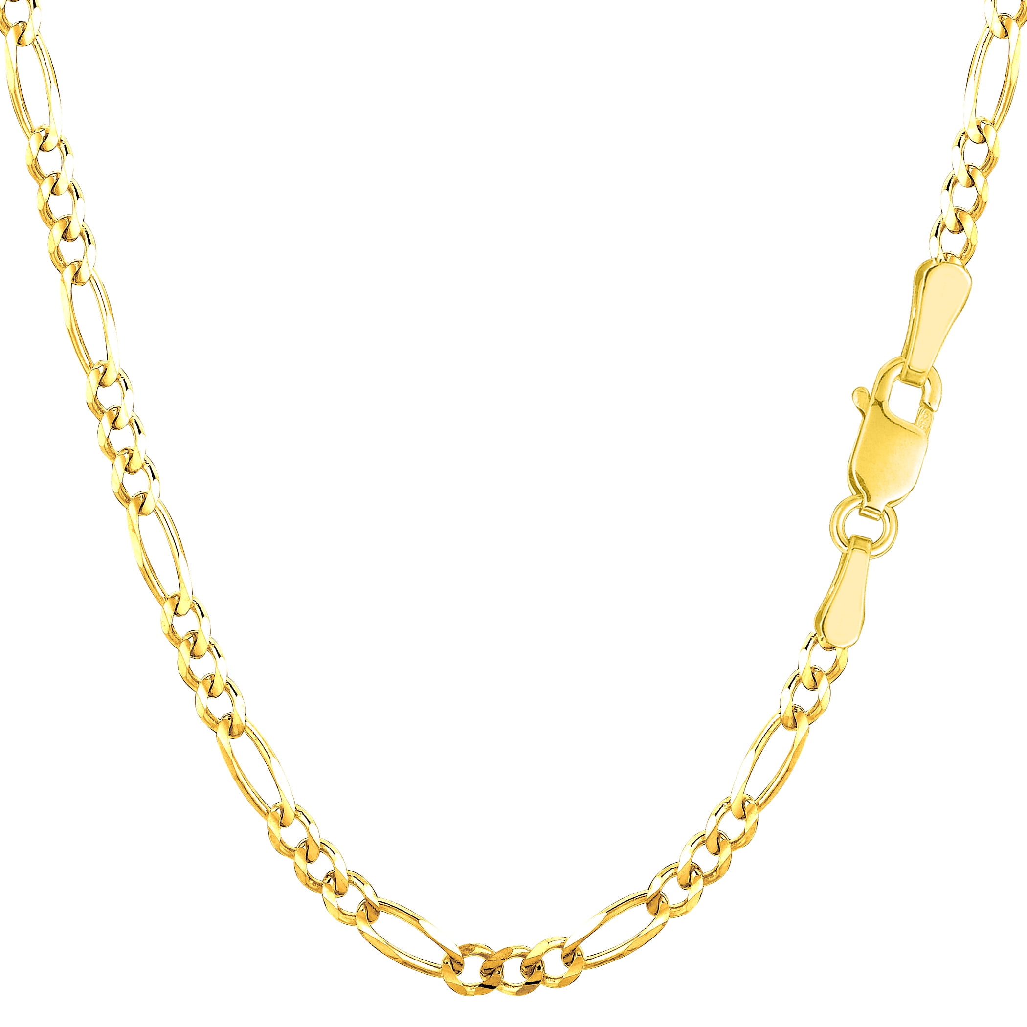 10K Gold Figaro Chain