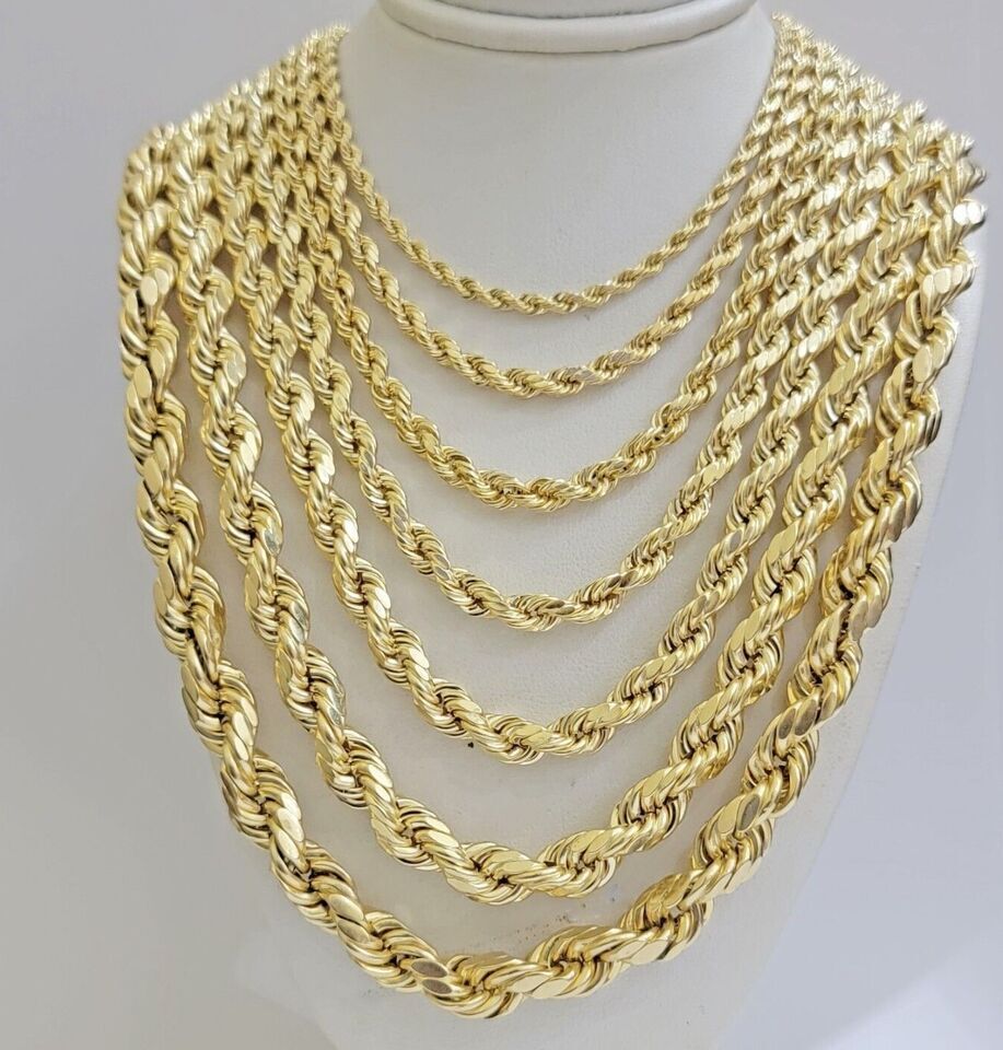 10K Gold Rope Chain