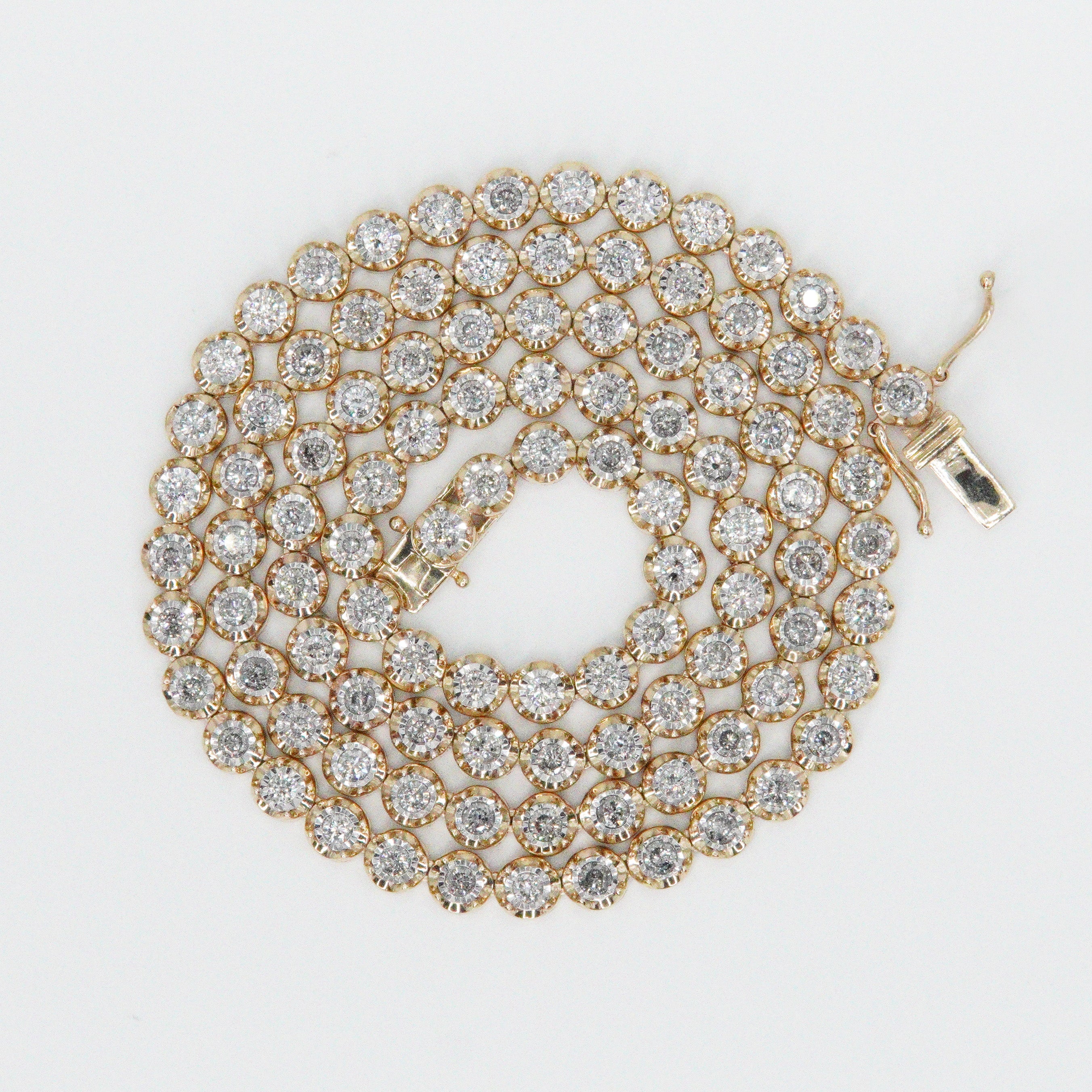 10K Gold Tennis Chain