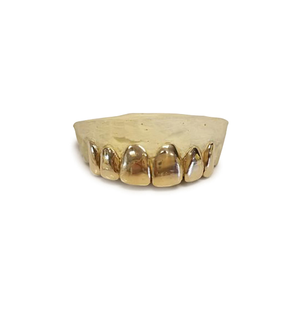 10K Gold Top 6 Grillz Set