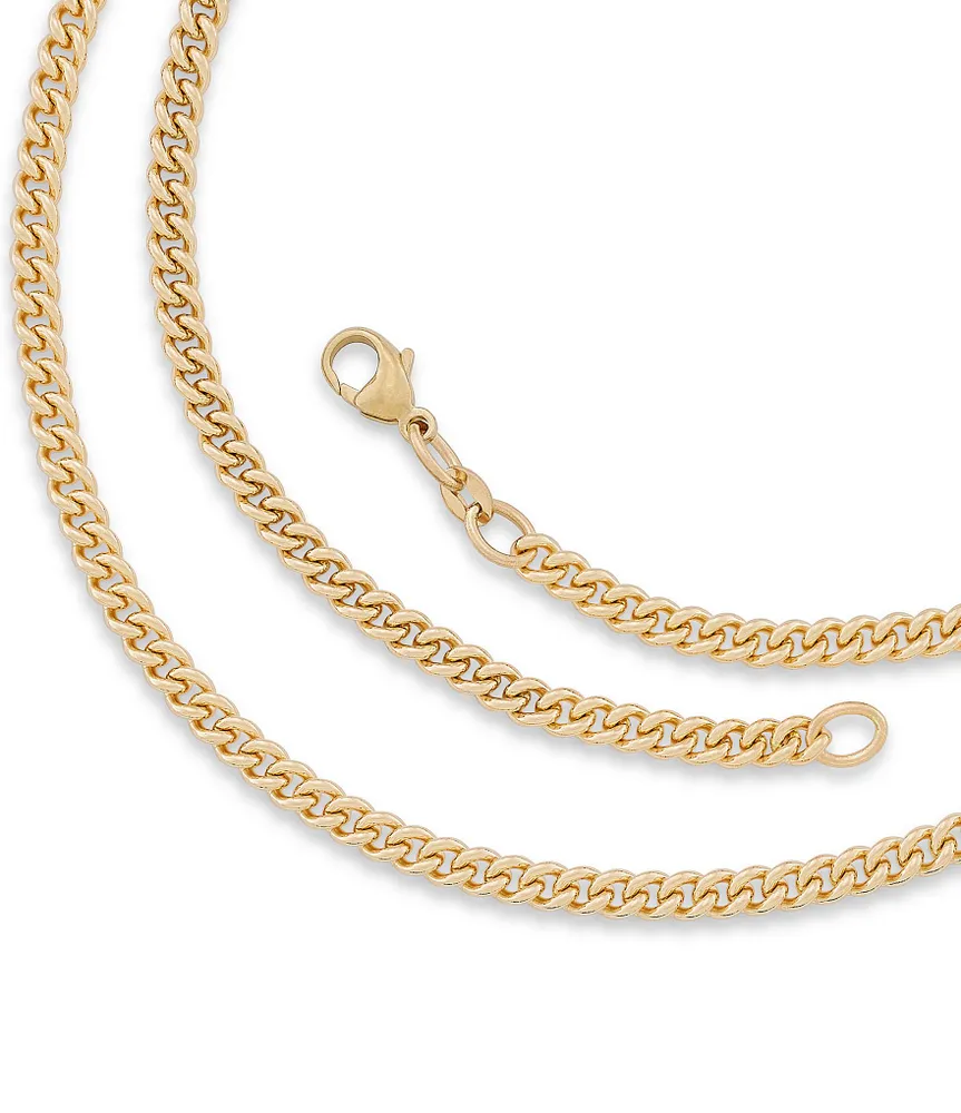14K Gold Curb Chain