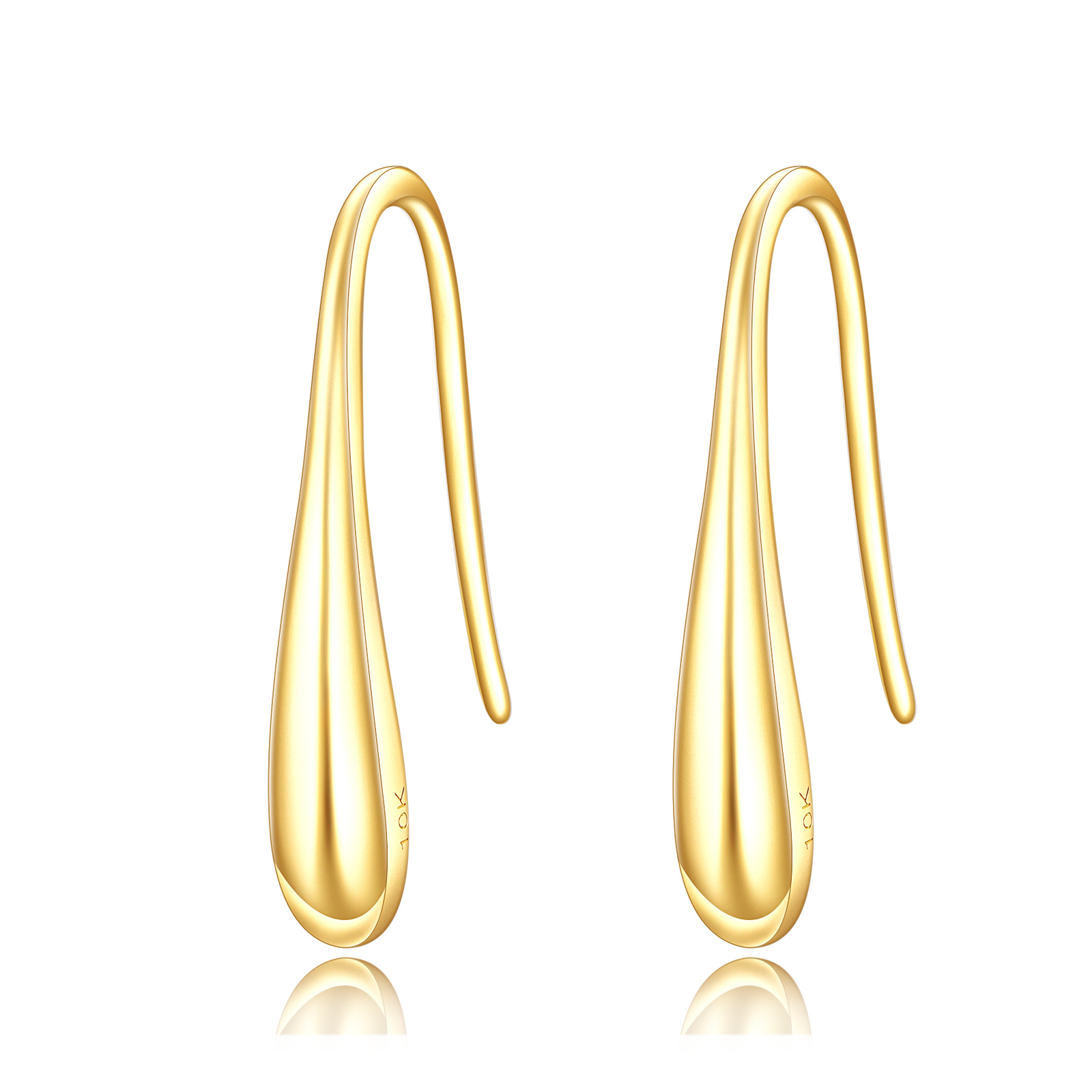 14K Gold Drop Earrings
