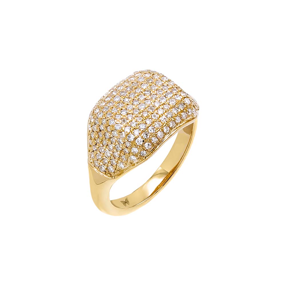 14K Gold Pinky Ring