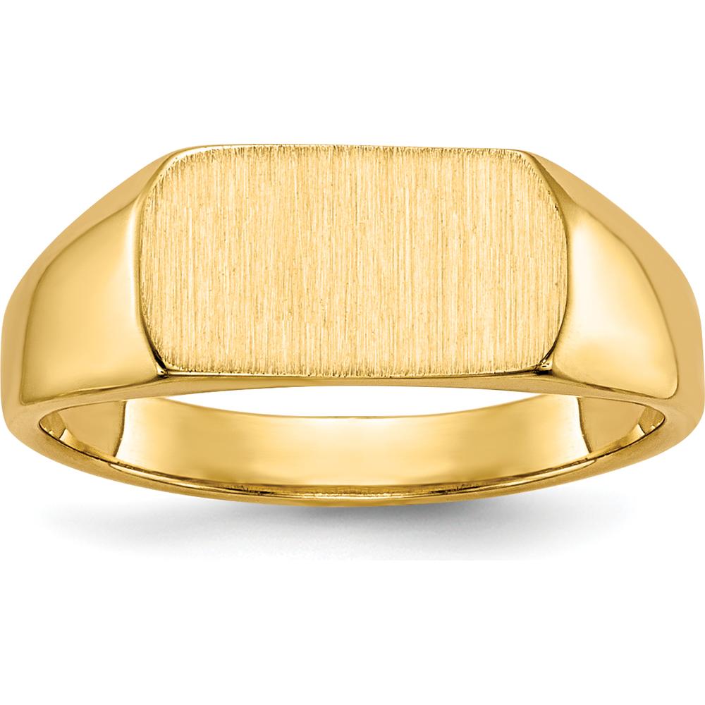 14K Gold Signet Ring
