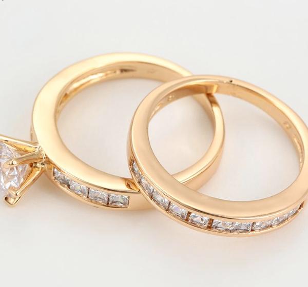 18K Gold-Plated Classic Wedding Band