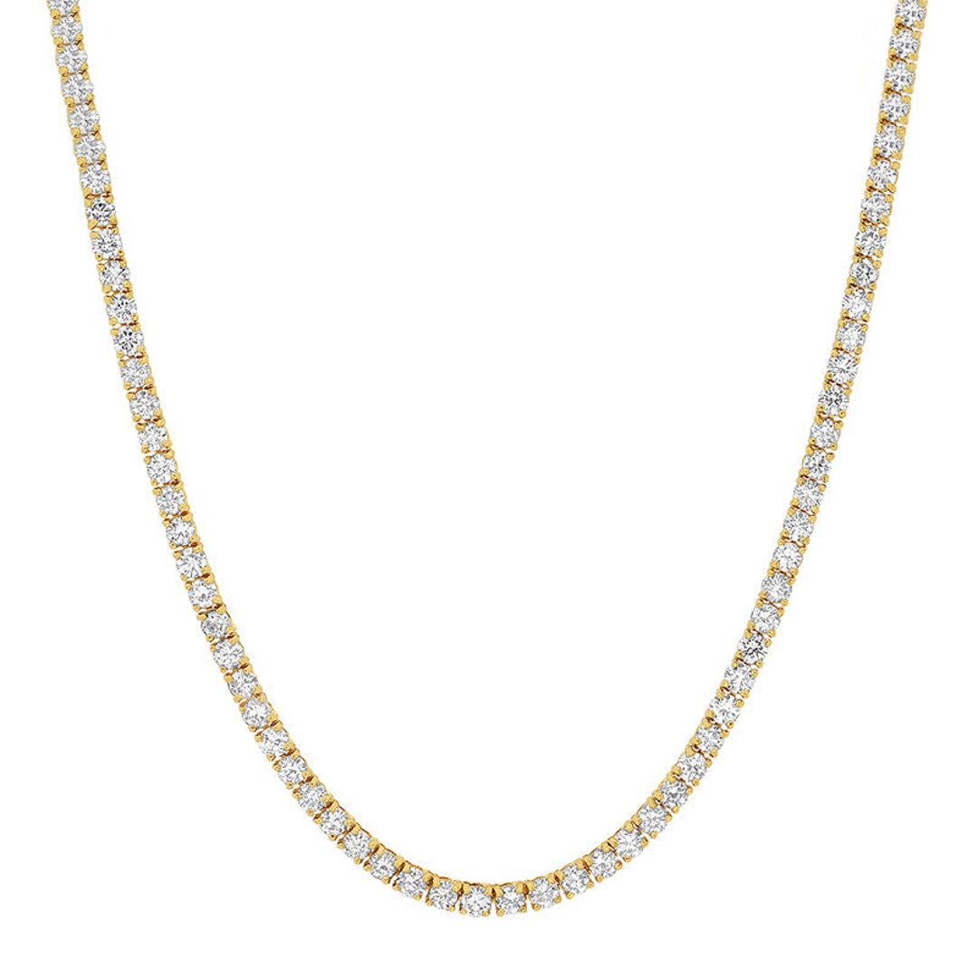 18K Gold-Plated Tennis Chain