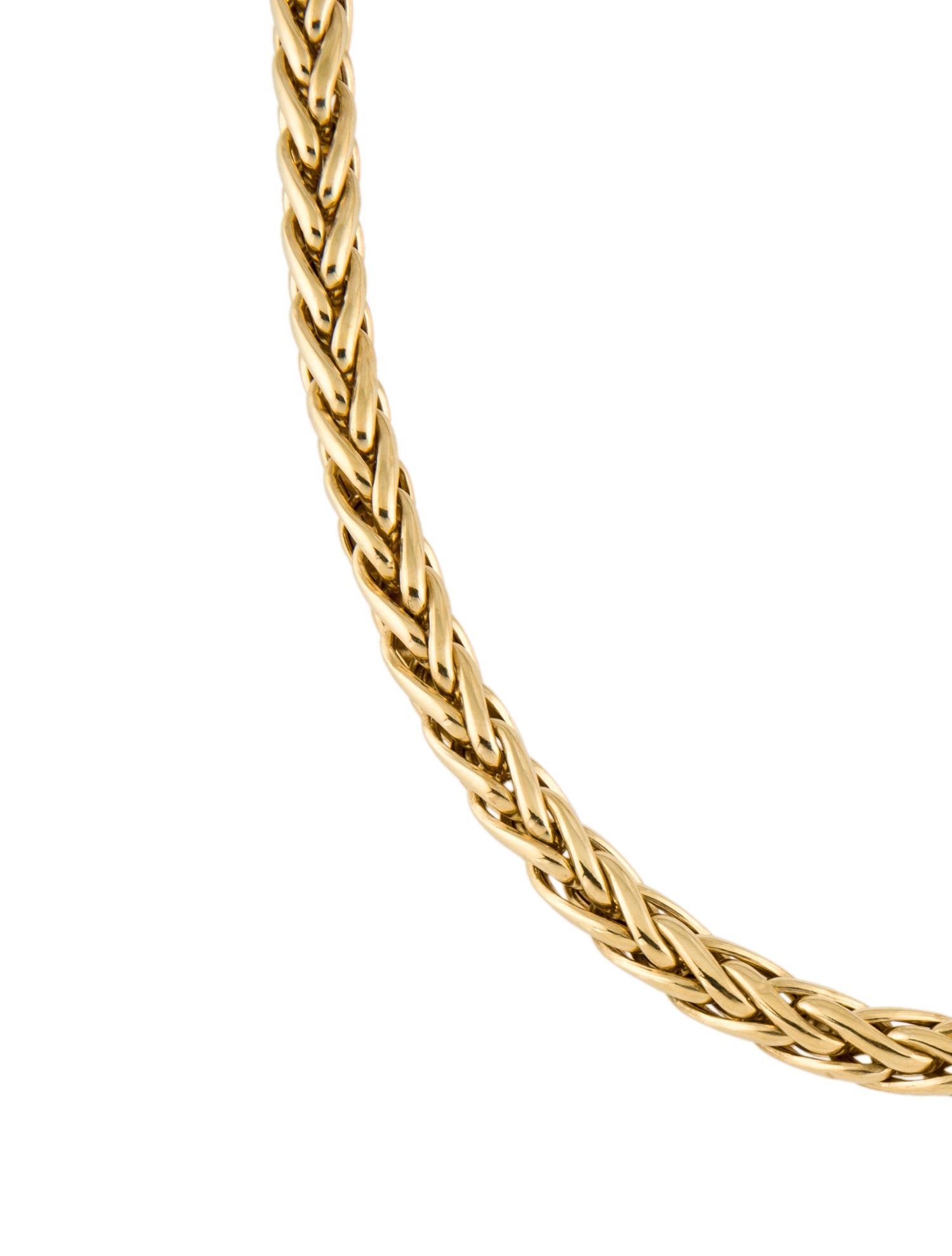 18K Gold-Plated Wheat Chain