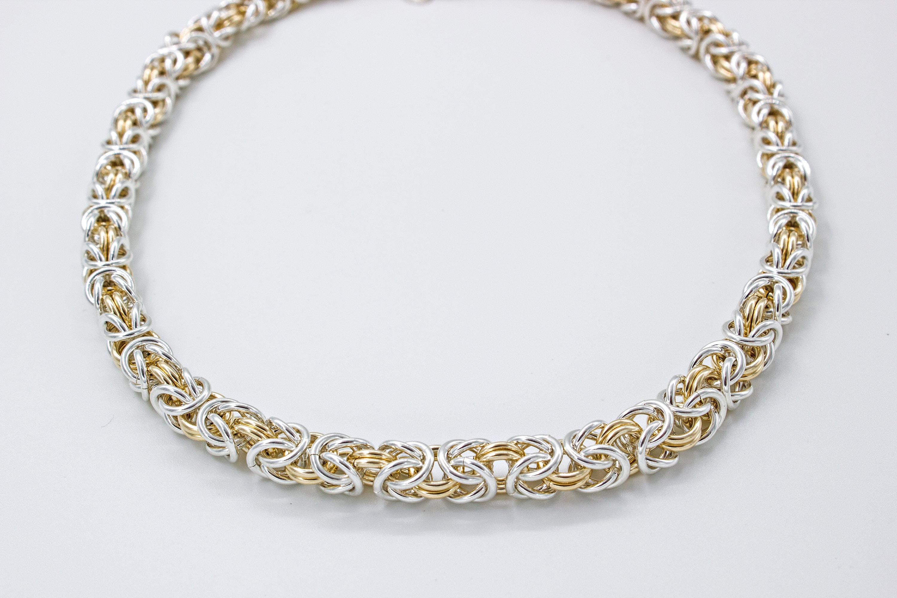 925 Silver Byzantine Chain