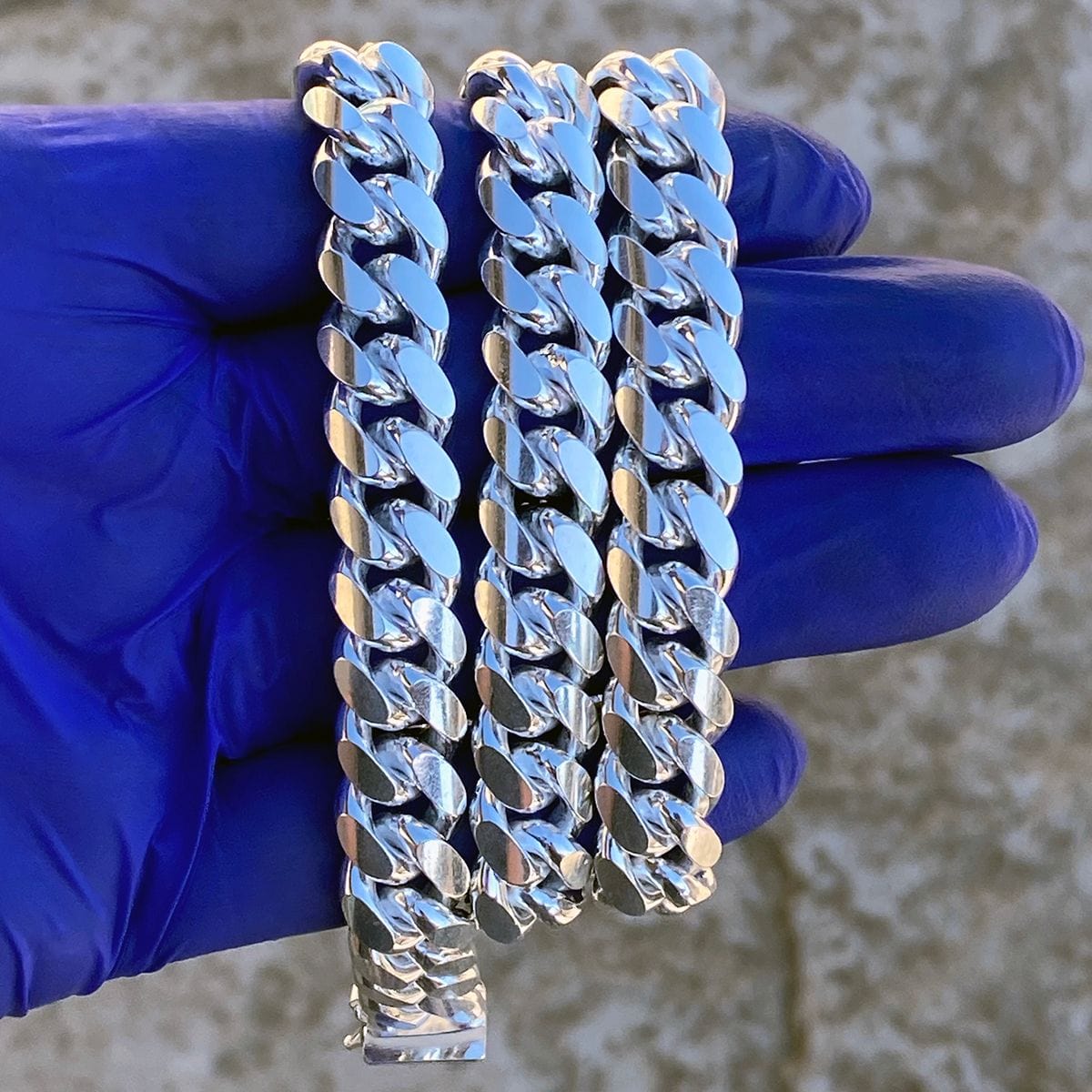 925 Silver Cuban Link Chain