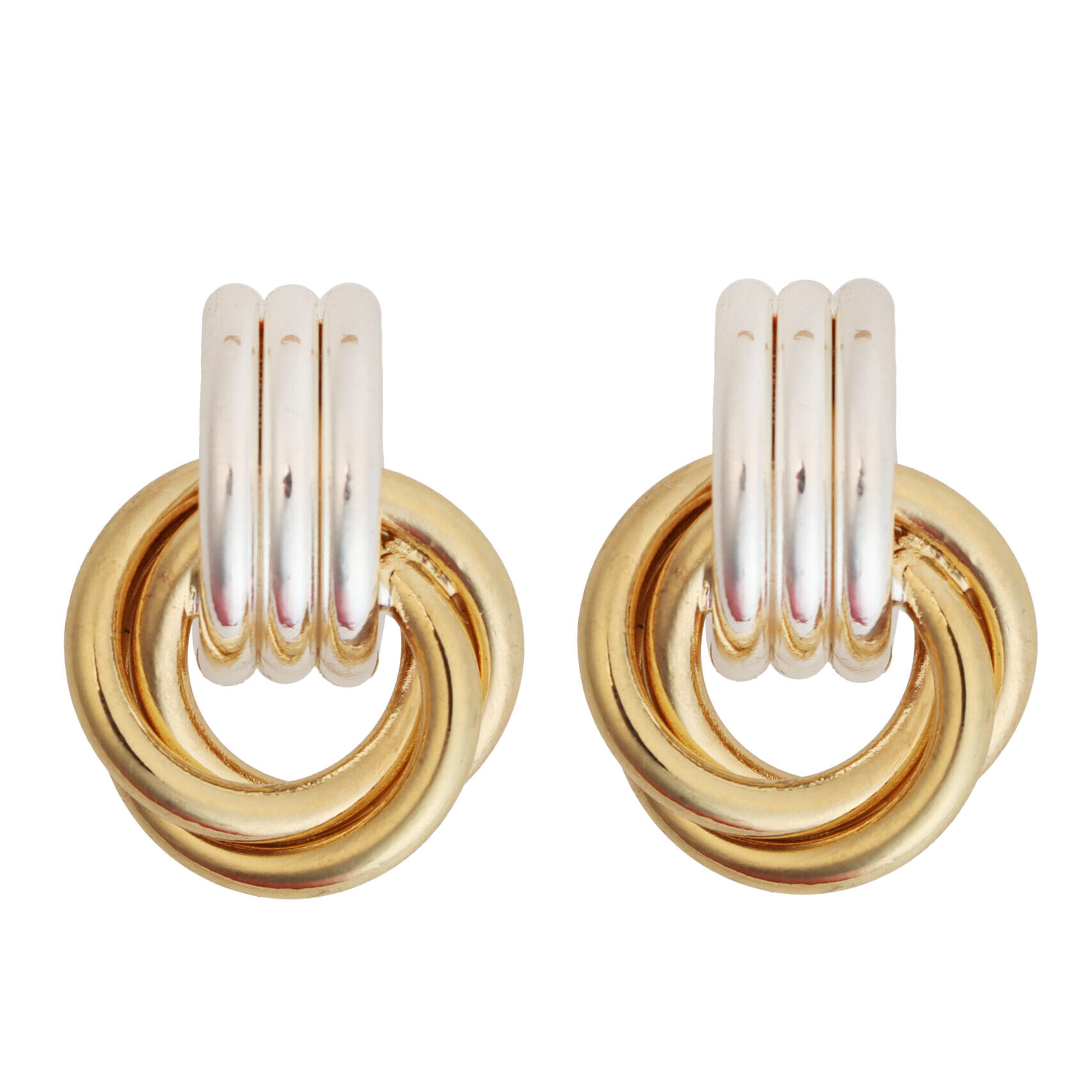 925 Silver Door Knocker Hoops