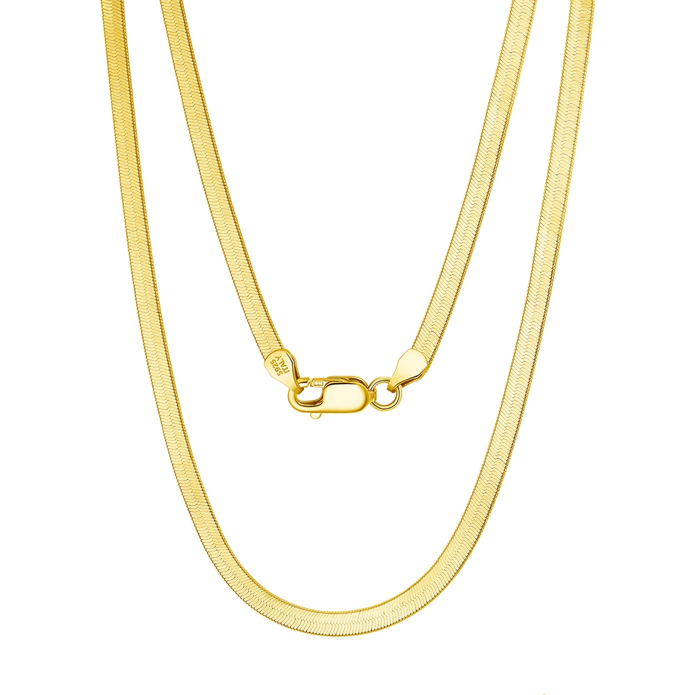 925 Silver Herringbone Chain