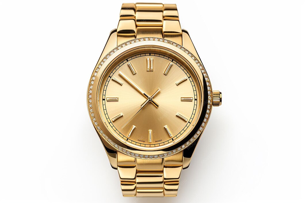 Silver-Tone Diver-Style Watch