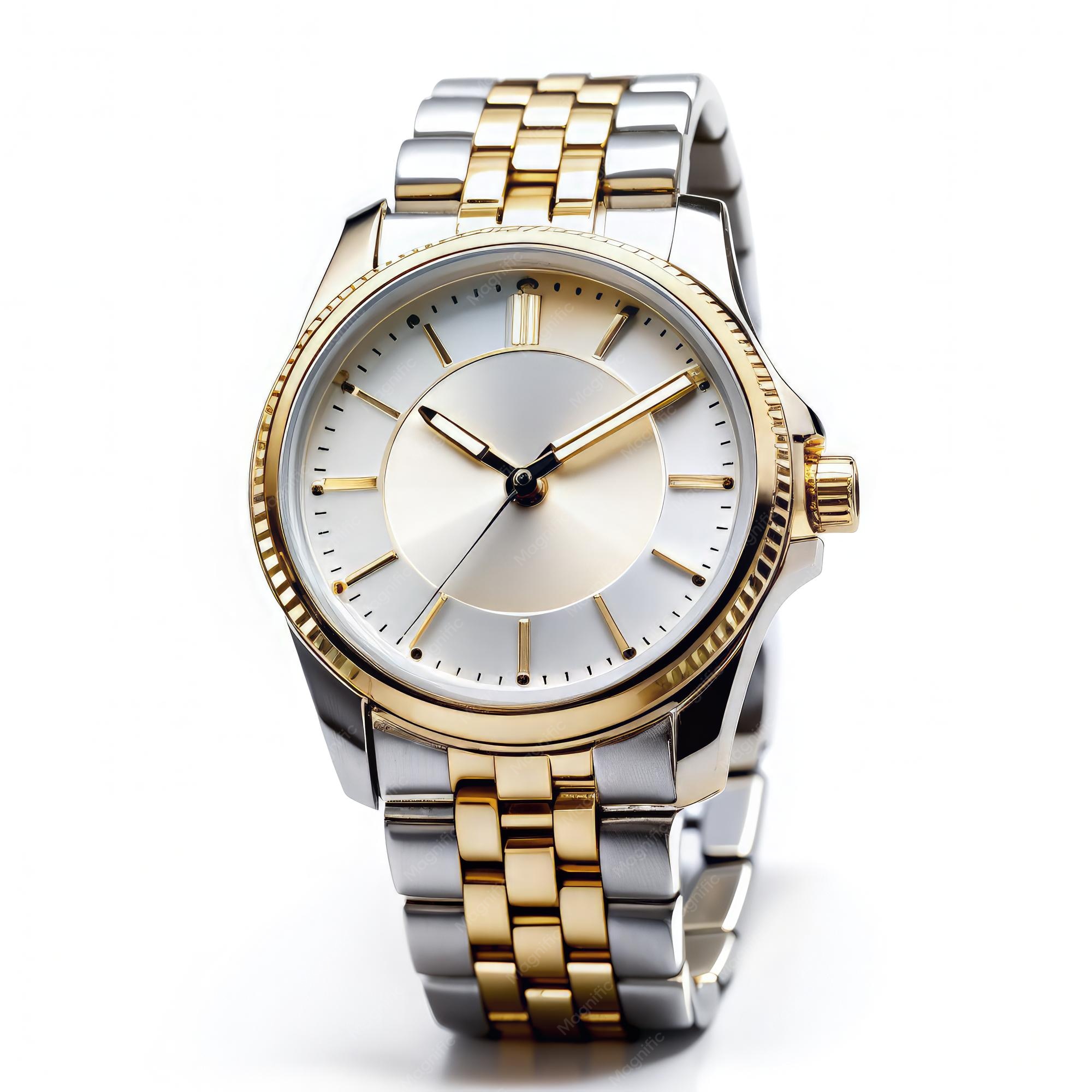 Two-Tone Diver-Style Watch