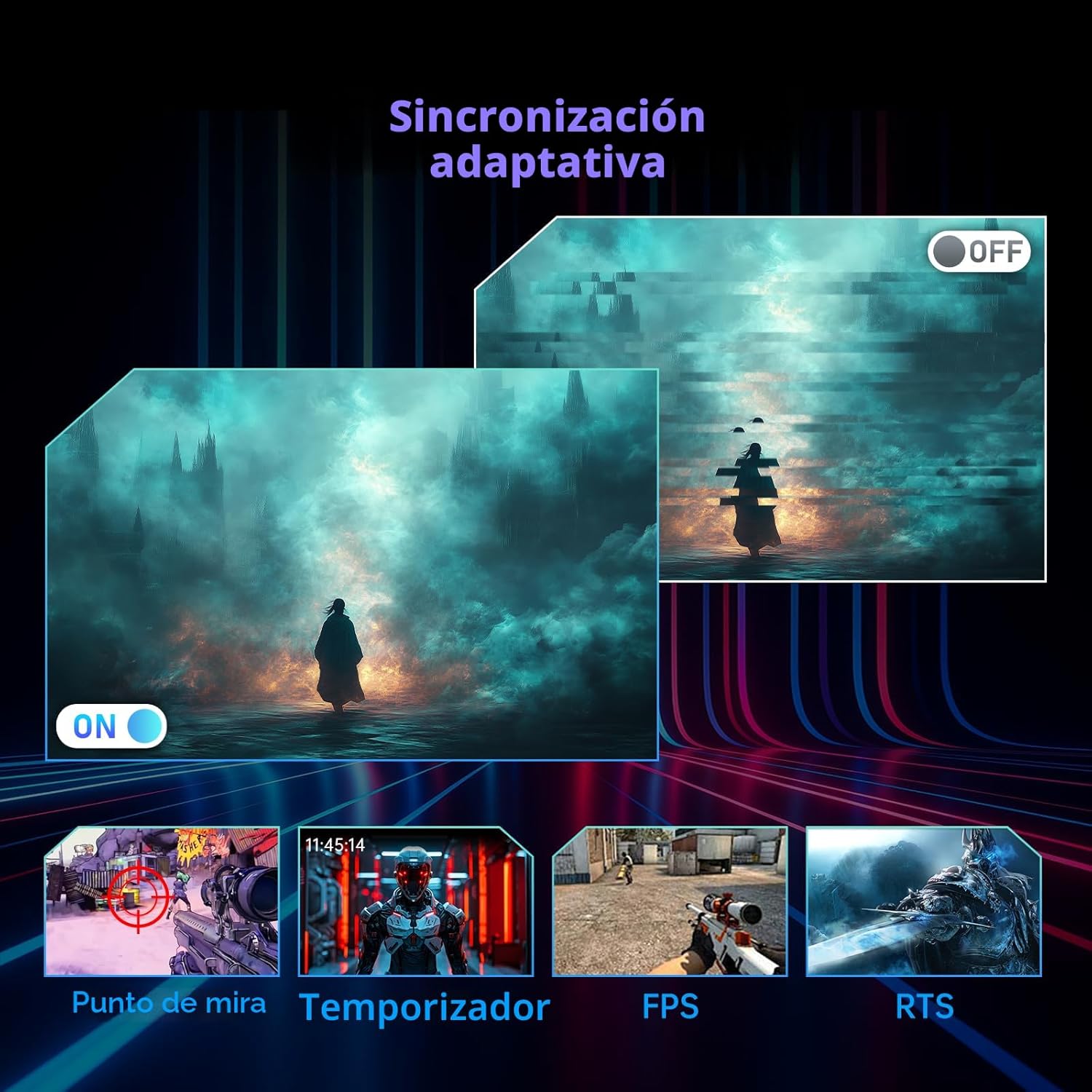 KTC 24-inch FHD 144Hz Gaming Monitor