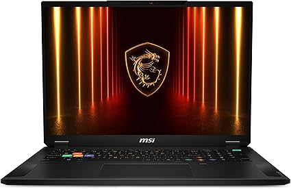 MSI Stealth 18 HX AI 18-inch 120Hz UHD+ Gaming Laptop