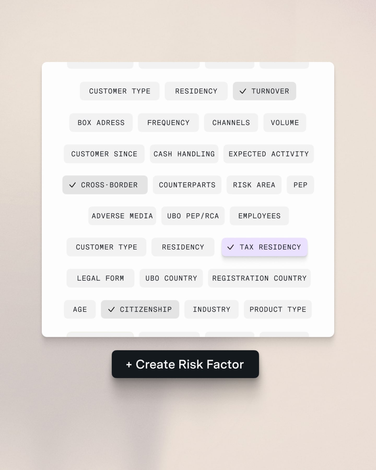 Workflow builder interface