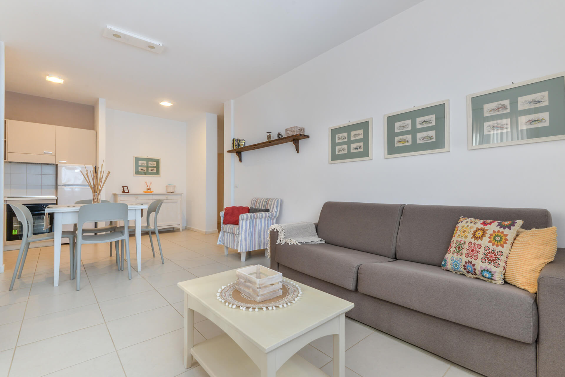 Apartment Liù - Living Room - Casa Costanza