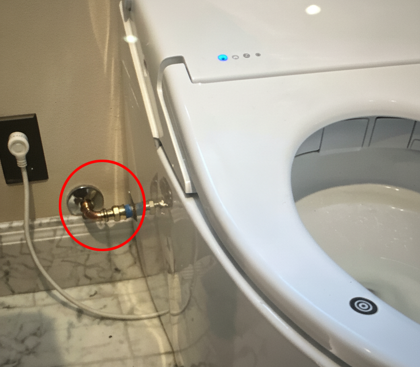 NEOREST installation with angle stop issue