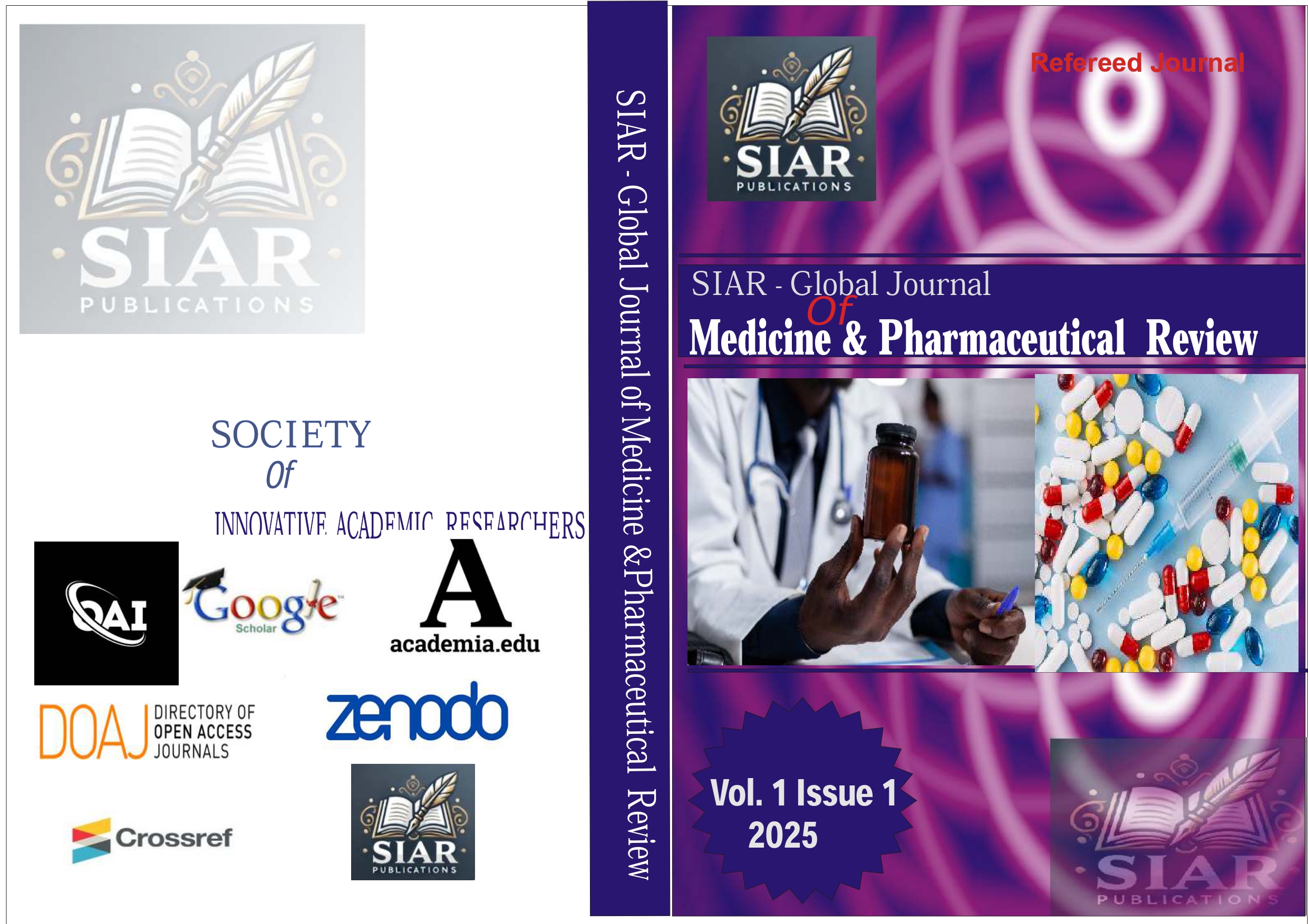 Global Journal of Medicine & Pharmaceutical Review cover