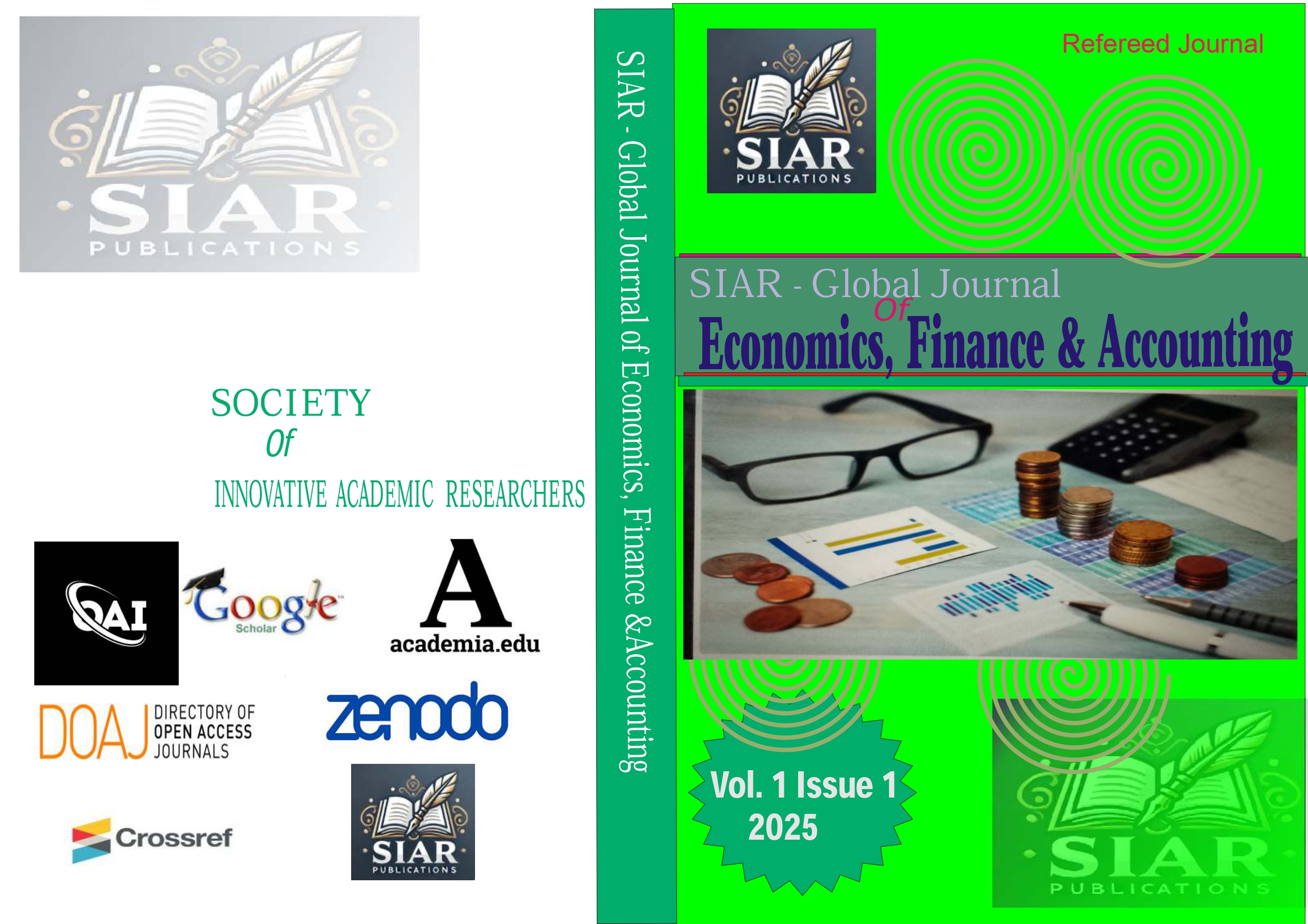 SIAR-Global Journal of Economics, Finance & Accounting cover