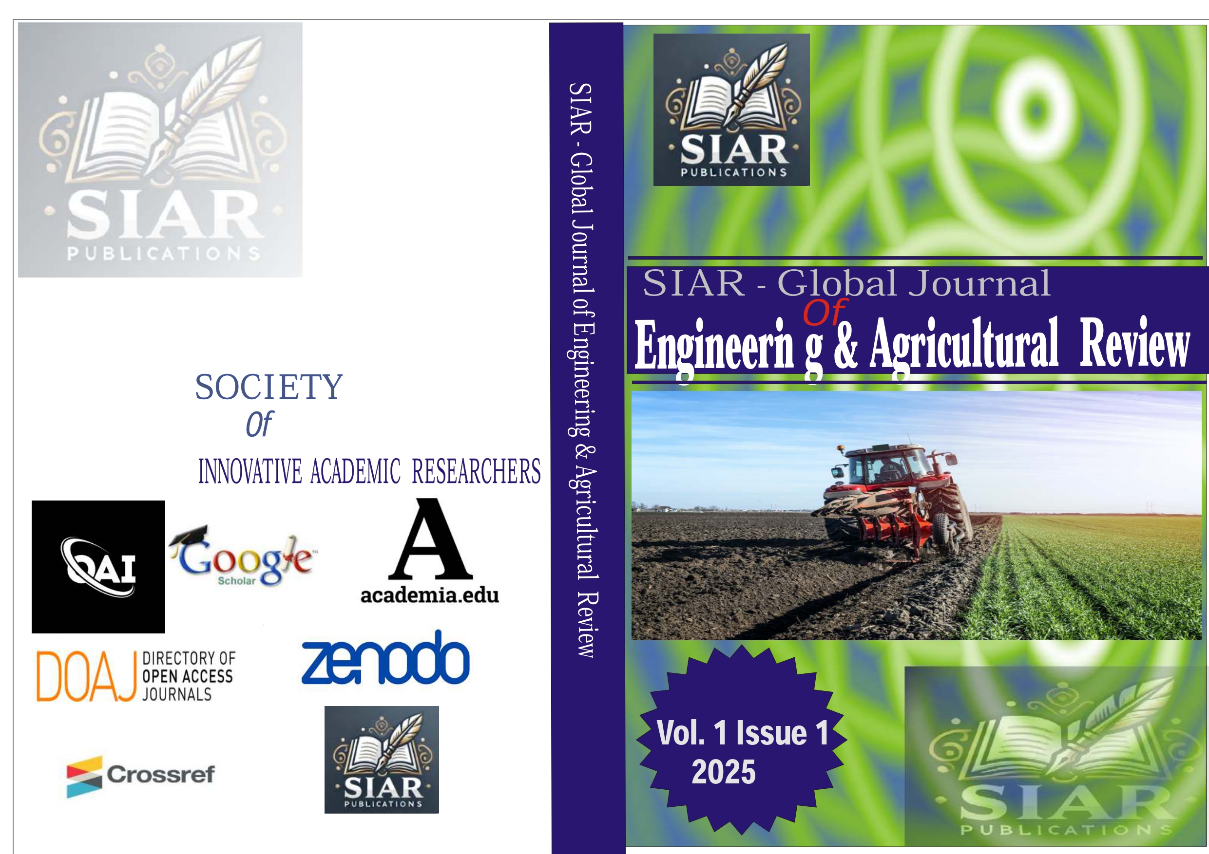SIAR-Global Journal of Engineering & Agricultural Review cover
