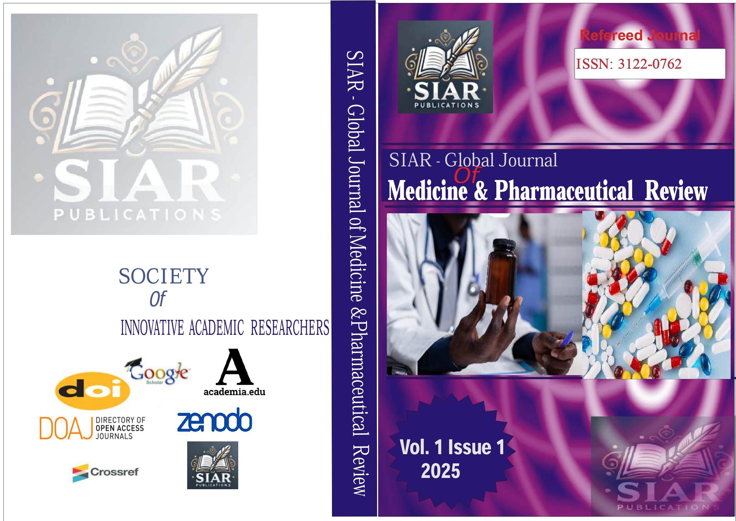 SIAR-Global Journal of Medicine & Pharmaceutical Review cover