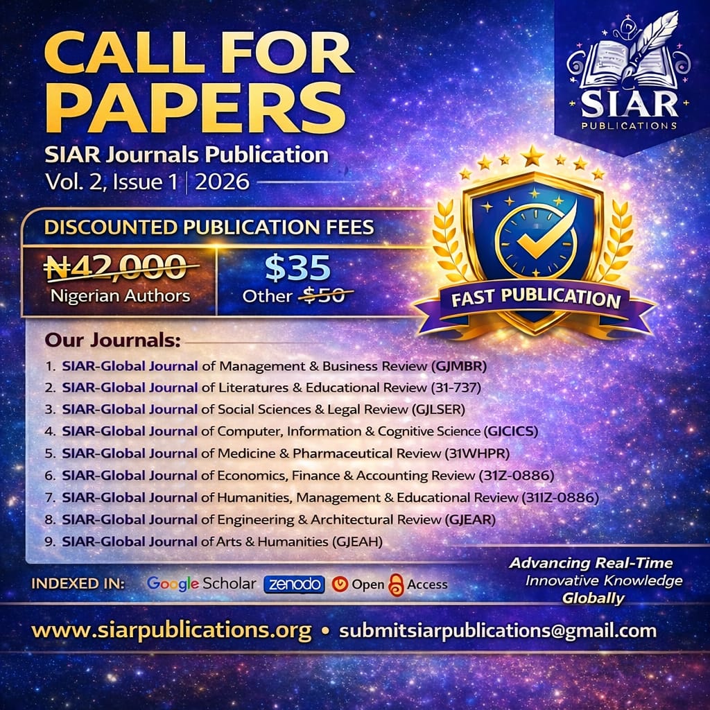 CALL FOR PAPER- DISCOUNT OFFER OPEN