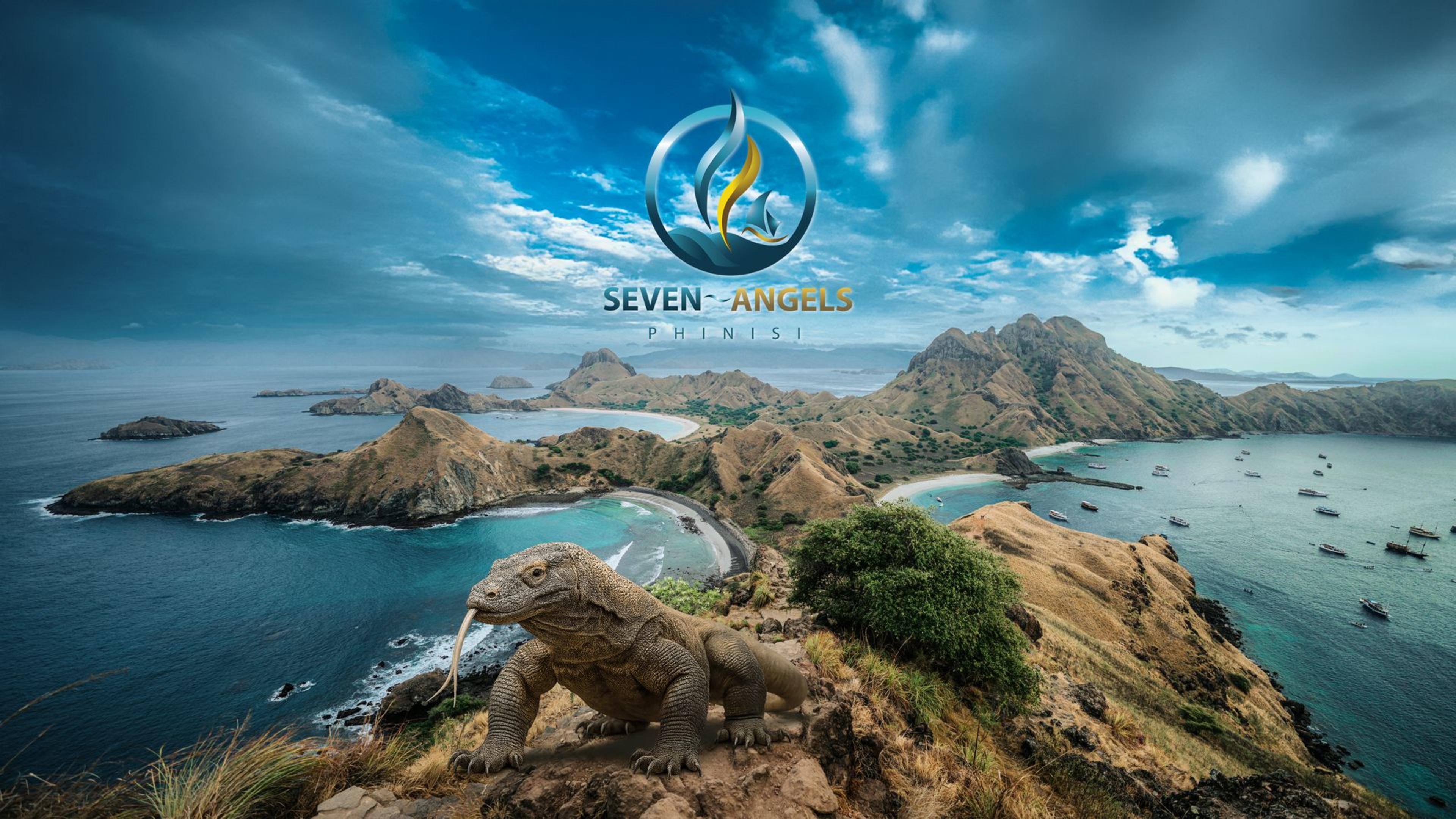 Seven Angels Phinisi at Sunset