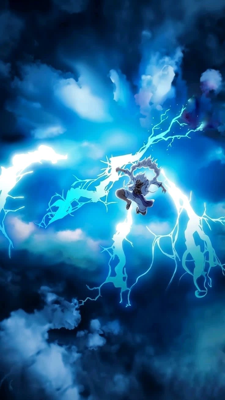 One Piece Luffy Gear 5 Wallpapers HD   Sun God Nika Wano High Quality Wallpaper