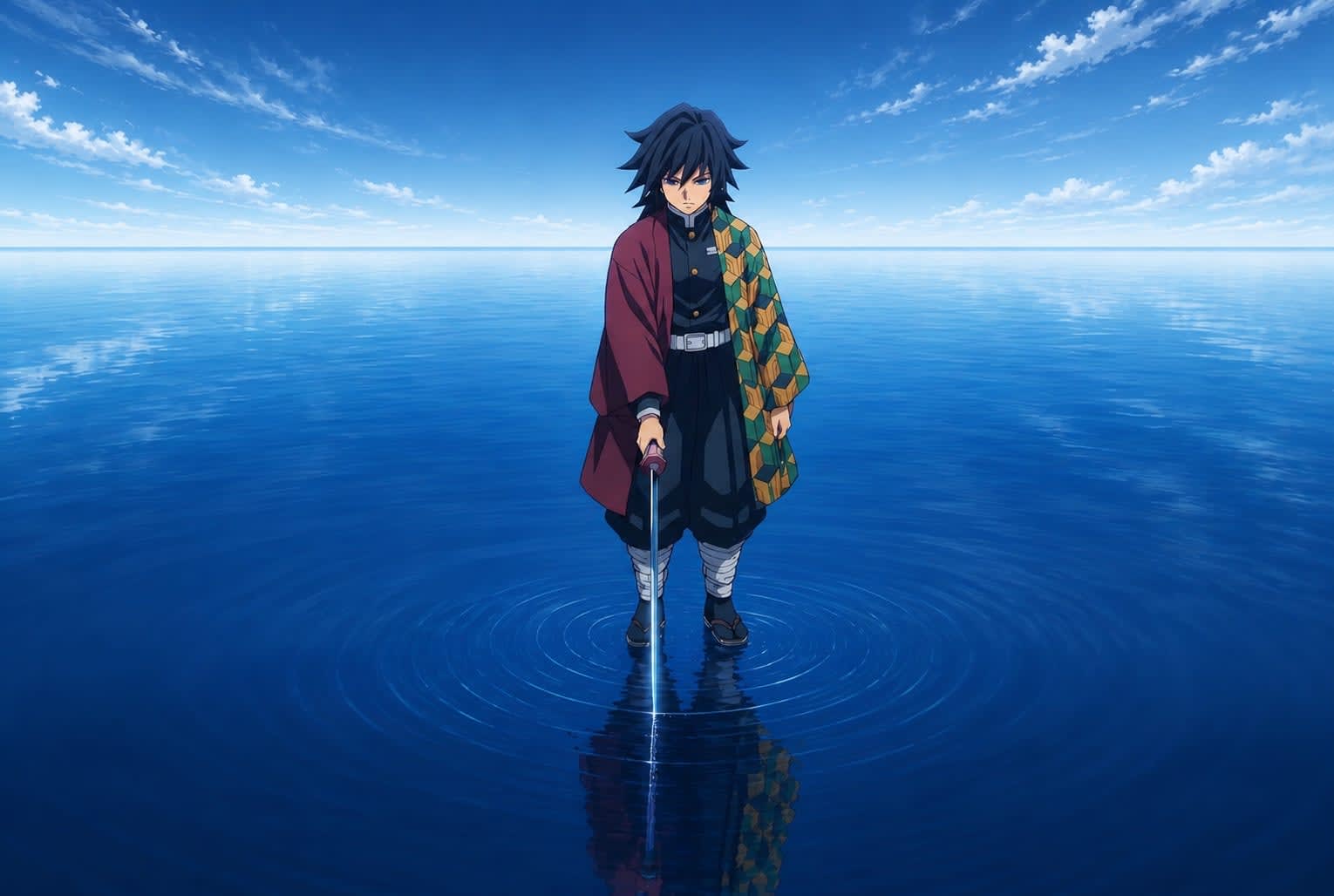 Giyu Tomioka - Dead Calm | Demon slayer 4K High Quality Wallpaper