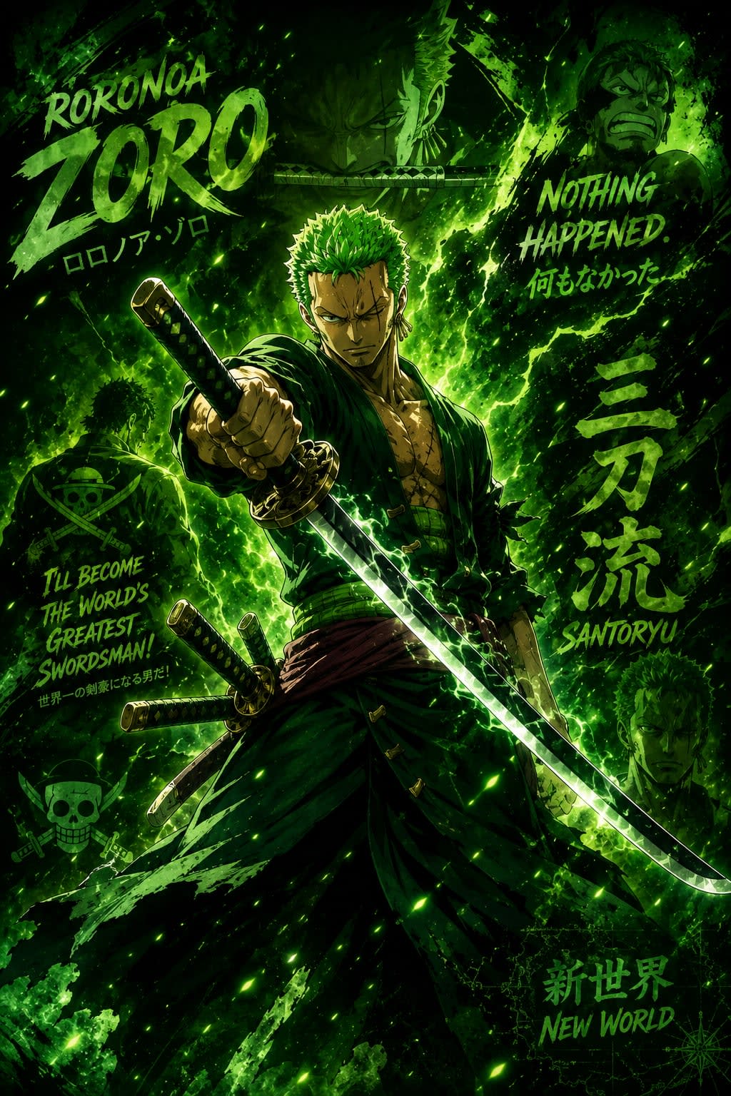 Zoro One Piece Wallpaper HD High Quality Wallpaper