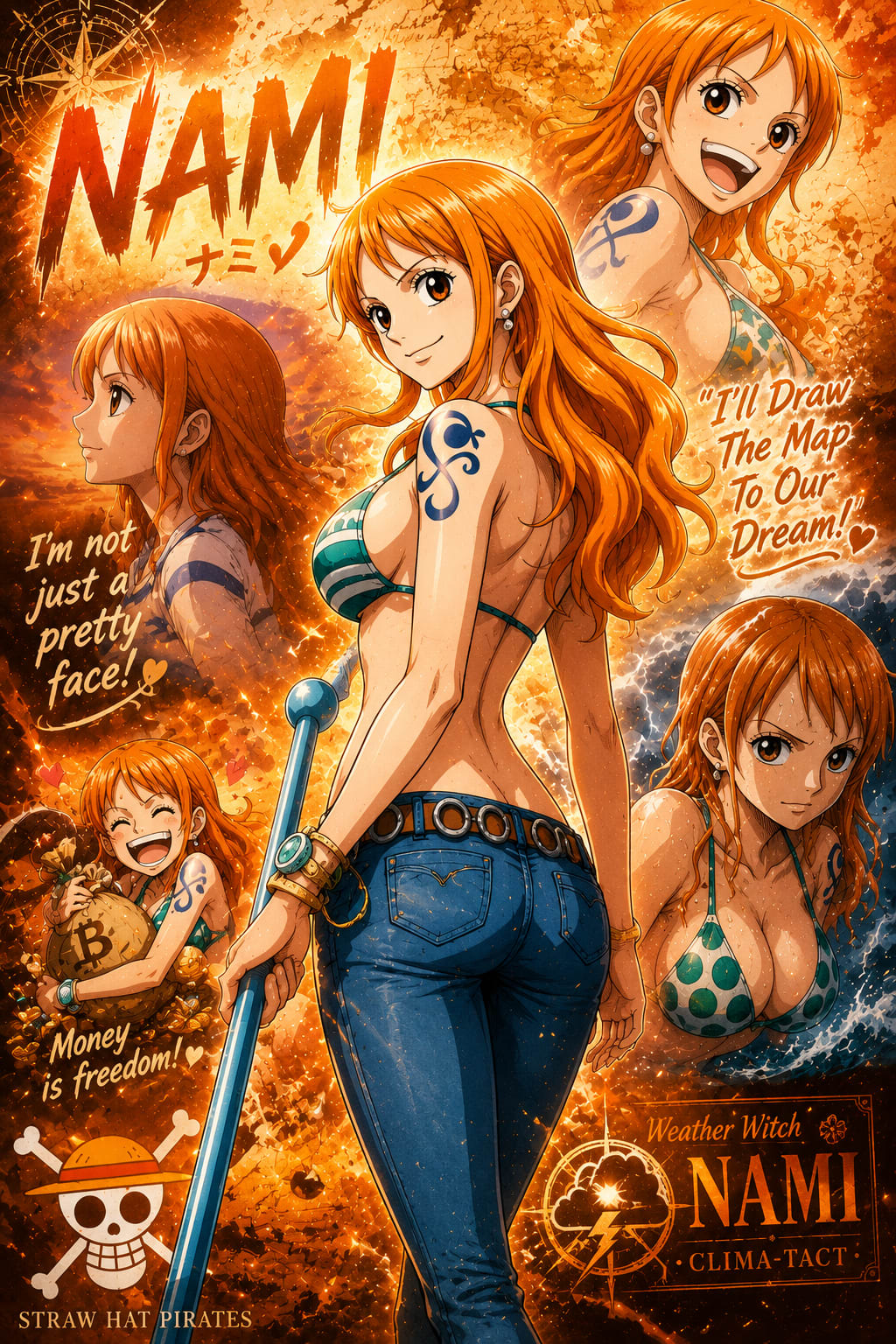 Nami One Piece Wallpaper HD High Quality Wallpaper