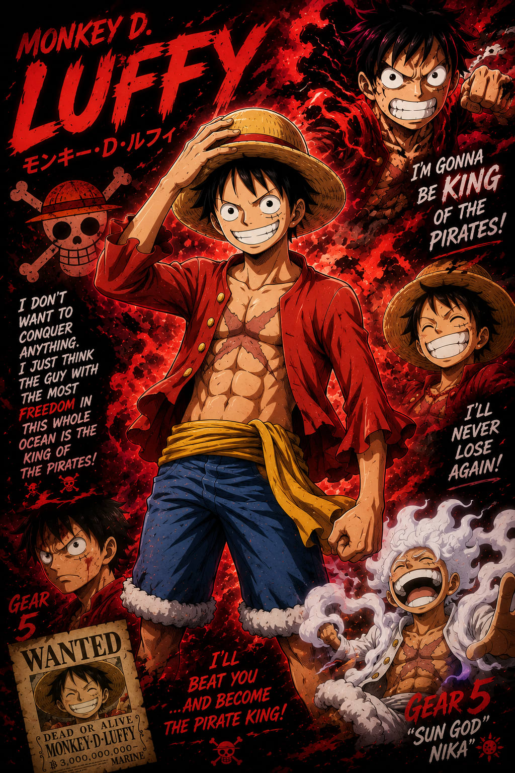 Luffy One Piece Wallpaper HD High Quality Wallpaper