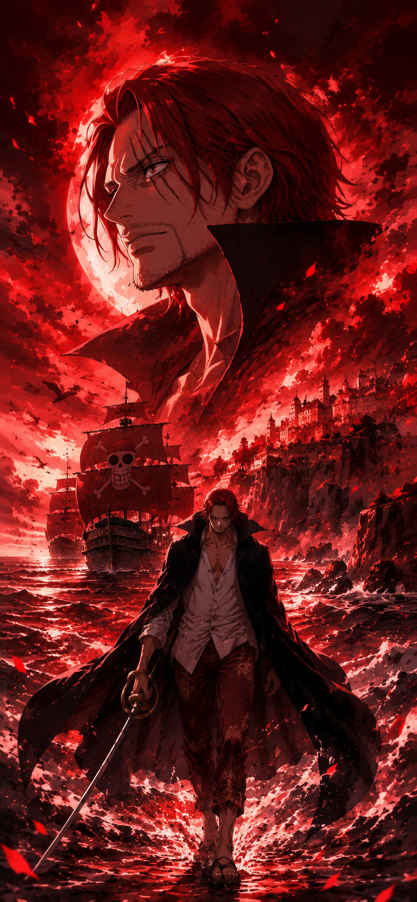 Red-Haired Shanks — Emperor of the Sea High Quality Wallpaper