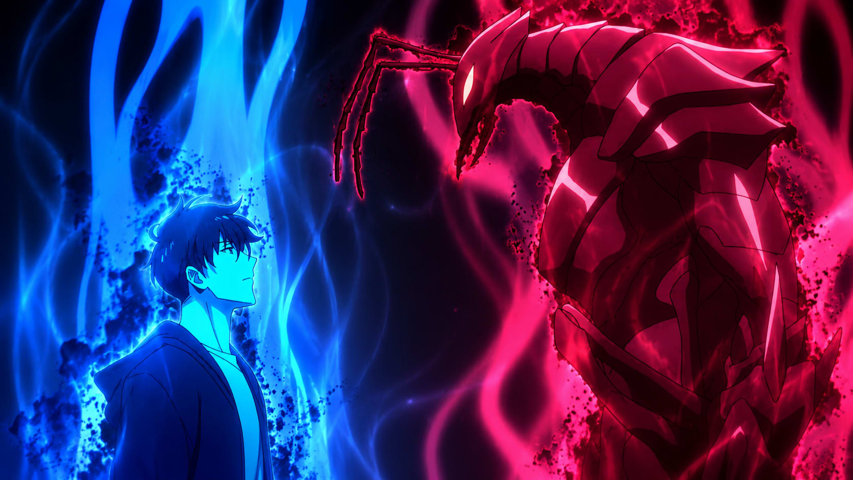 The Shadow Monarch vs Ant King | Solo Leveling 4K Wallpaper High Quality Wallpaper
