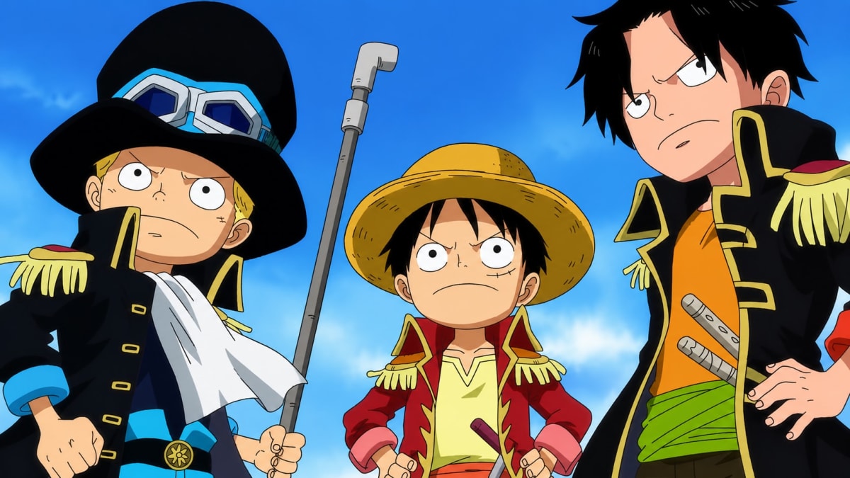 LUFFY SABO ACE-One Piece Wallpaper High Quality Wallpaper