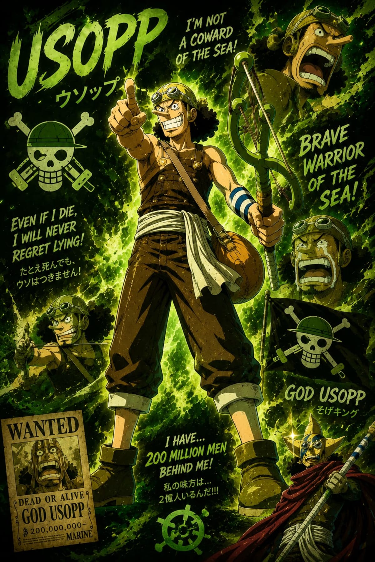 Usopp One Piece Wallpaper HD High Quality Wallpaper