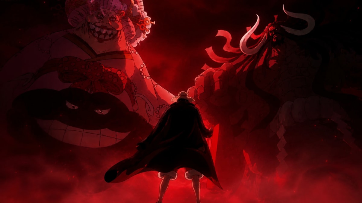 Luffy vs Kaido & Big Mom | One Piece 4K Wallpaper High Quality Wallpaper